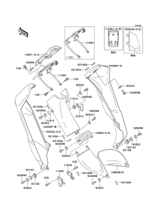 AN110 Щиток облицовочный