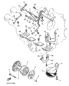 FZX750 Масляный насос