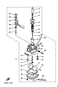 DT50MX Карбюратор