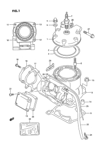 RM250 Цилиндр