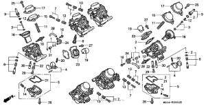 GL1500CD Детали карбюратора