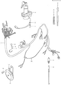 GS550 Жгут проводов