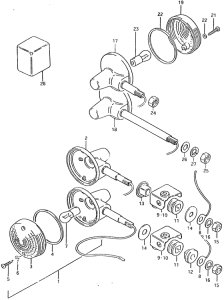 TS125 Поворотники