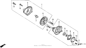 XR100 Масляный насос