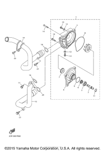 YZF-R1 Водяной насос