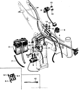 SS125 Wire harness + battery