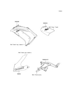 EX650 Наклейки