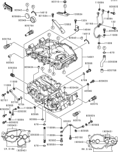 EN500 Crankcase(1 / 2)