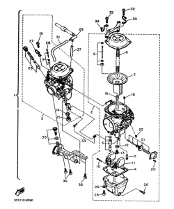 XV1100 Карбюратор