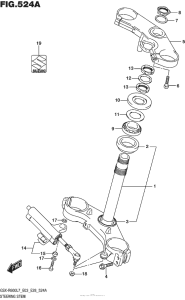 GSX-R600 Траверса нижняя