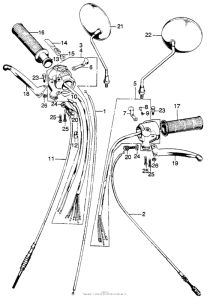 CL125 Switch + cables (1)
