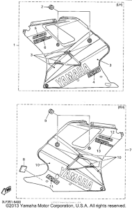 FZR1000GC Обтекатели