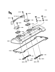 ZR800 Крышка головки цилиндров