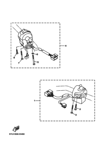 MT01 Interruptor  manillar&palanc