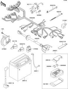VN800 Электрика