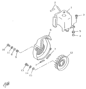 CW50RS Кожух вентилятора