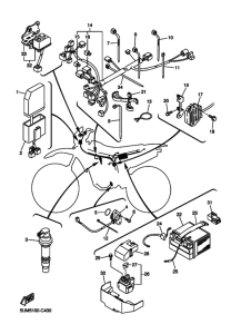 WR250F Equipo electrico