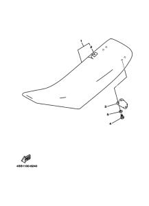 YZ250 YZ250M Пружина