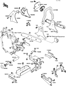 VN1500 Короб для АКБ