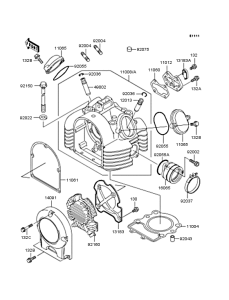 BJ250 Головка цилиндров