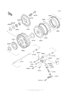 EJ800 Сцепление