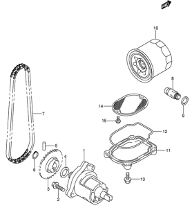VL800 Маслонасос