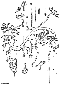GS650 Жгут проводов