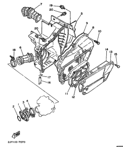 TW125 Впускная система
