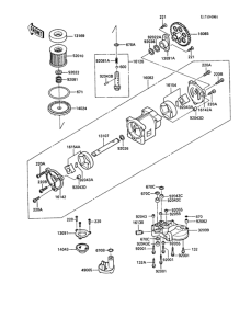 ZX1000 Oil pump(1 / 2)