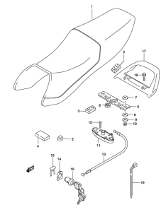 GS500 Пружина
