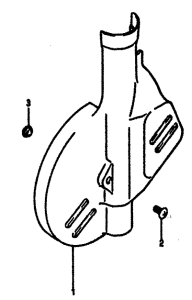 RM125 Disk cover  model f