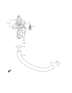 RM250 Топливный кран