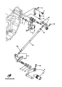XV1700PC XV17PCW Shaft shift