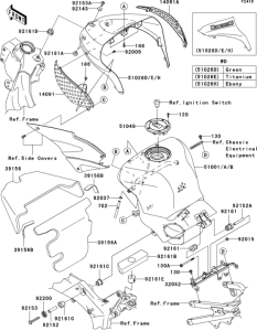ZX636 Fuel tank(1 / 2)
