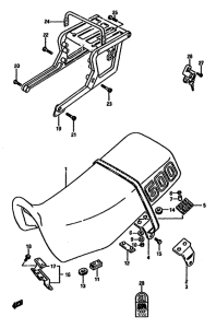 DR600 Пружина