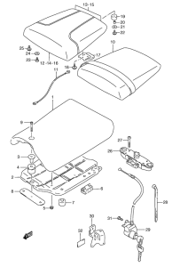 RGV250 Пружина