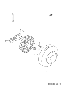 DR125 Зажигание