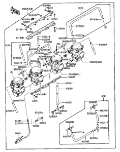 ZX600 Carburetor assy