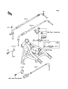 VN1500 Тросы управления