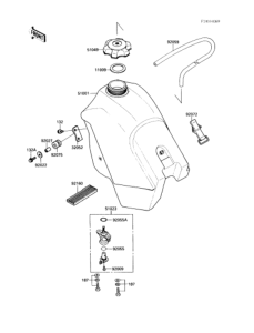  Топливный бак