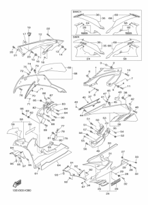 YZF-R6 Обтекатель 2