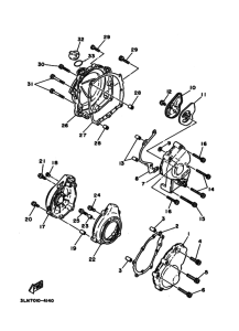  クランクケースカバー 1