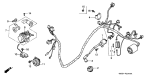 SK50M Wire harness /  ignition coil