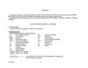 UH125 Catalog preface