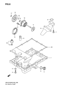 GSX-R1000 Картер маслянный