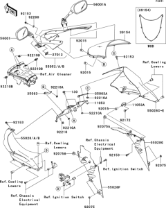 ZX1000 Обтекатели
