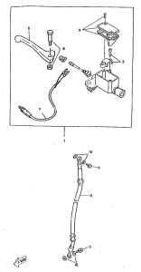 CW50RS Главный тормозной цилиндр
