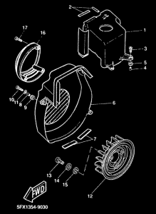CW50RS Кожух вентилятора