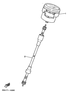 TY250Z Приборы