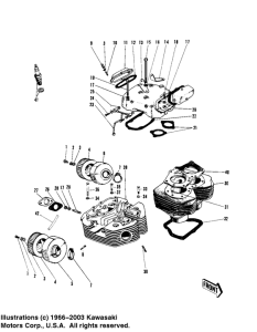 W2 Головка блока цилиндров / цилиндр